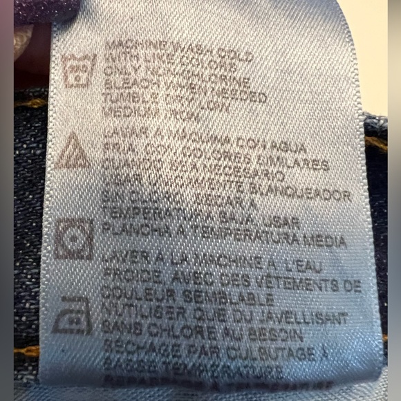 Dickies men’s heavy denim work jeans 46X30 on tag but measures approx 46X28 1/2 - Picture 6 of 9